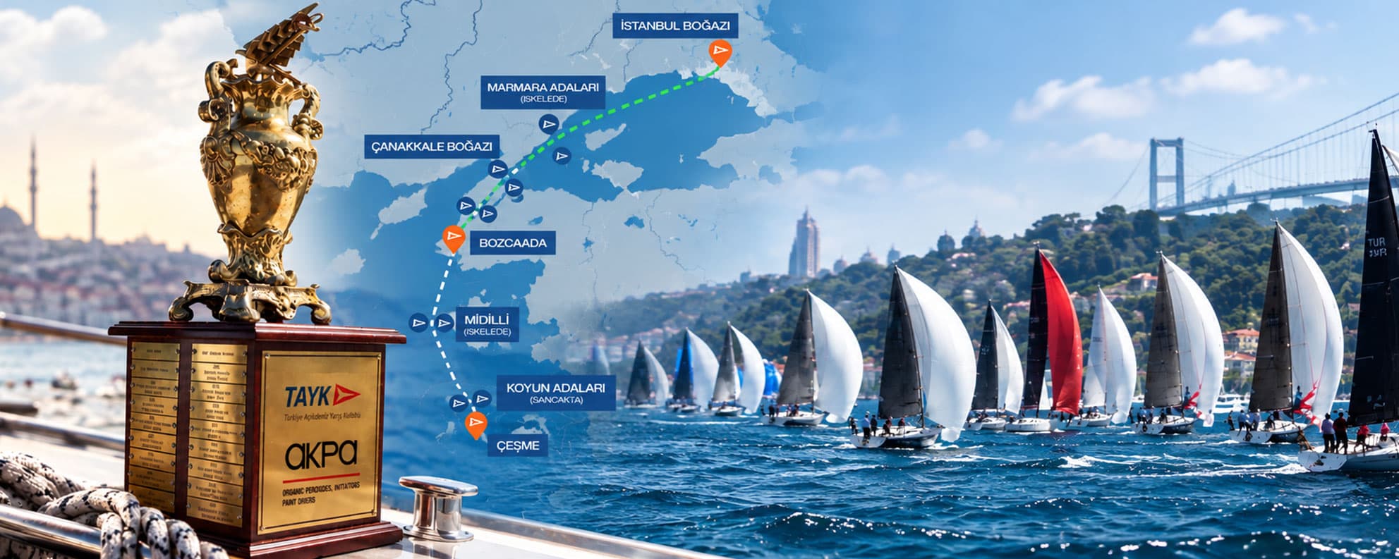 TAYK–AKPA Deniz Kuvvetleri Kupası Uluslararası Yat Yarışı 55. Yıl İstanbul’dan Çeşme’ye Uzanan Mücadeleyle Tamamlandı